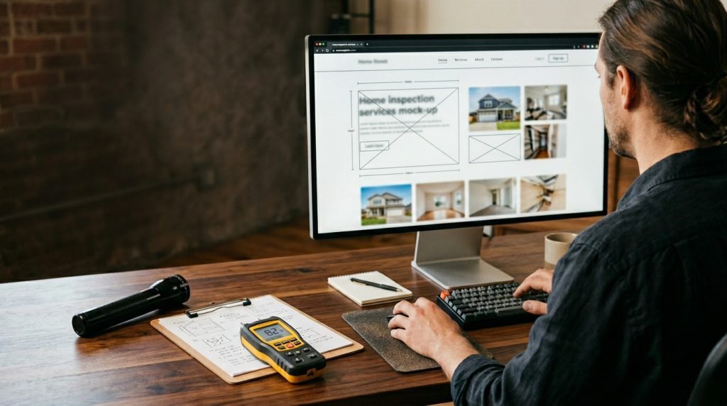 Home Inspector Website Design