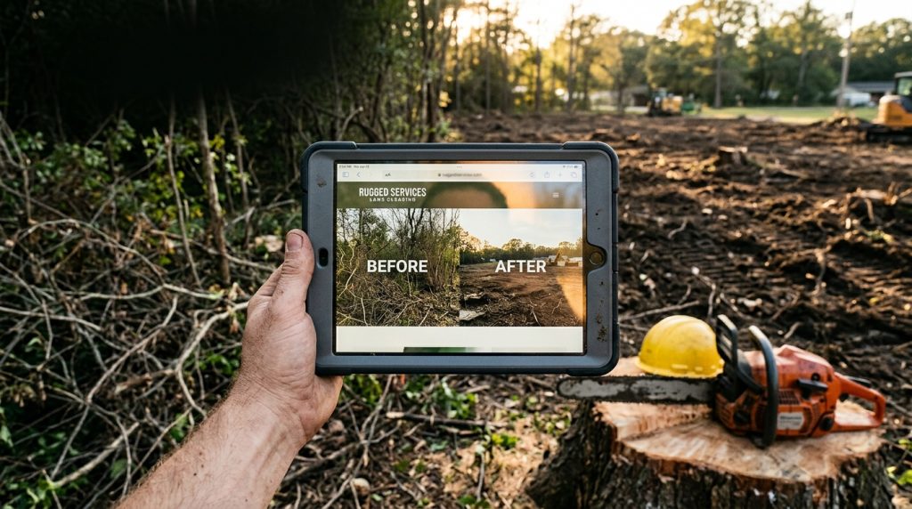 Land Clearing Website Design