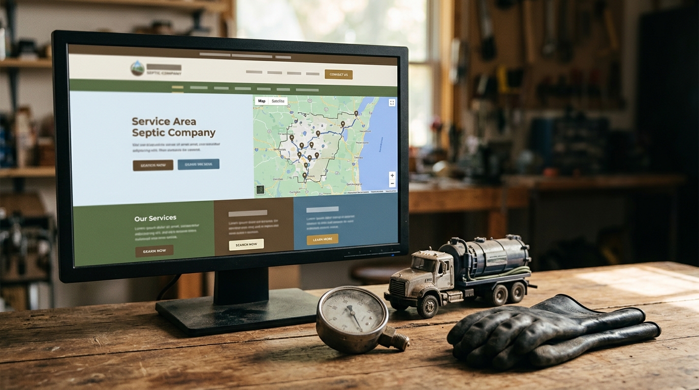 Septic Company Website Design